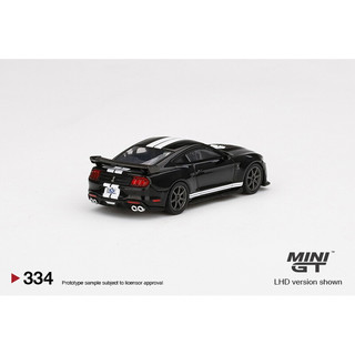 MINI GT 1:64福特Mustang野马Shelby眼镜蛇GT500跑 MGT00334-L黑色左舵