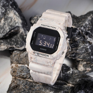 CASIO 卡西欧 手表男大理石地球色复古运动腕表 DW-5600WM-5