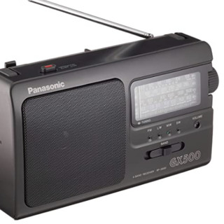 Panasonic 松下 RF-3500E9-K 收音机 黑色