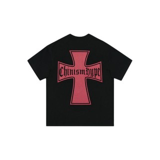 CHINISM 男士圆领短袖T恤 SC21021428 大红色 XL