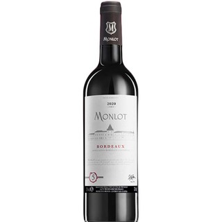 Chateau Monlot 梦陇酒庄 波尔多红葡萄酒 6瓶*750ml