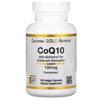 California Gold Nutrition 辅酶Q10胶囊 100毫克 150粒