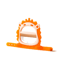 森陶乐 MNYJ03 狮子牙胶 橘色