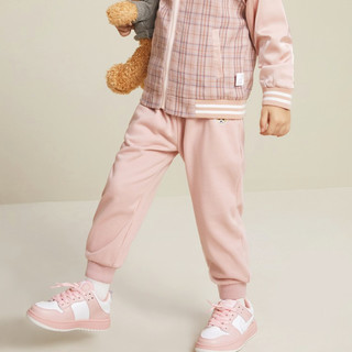 CLASSIC TEDDY 精典泰迪 儿童卫裤 爱心小熊粉紫 100cm
