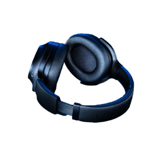 RAZER 雷蛇 梭鱼 专业版 耳罩式头戴式主动降噪2.4G蓝牙 双模无线游戏耳机 黑色