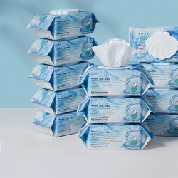 EMXEE 嫚熙 婴儿手口专用湿巾 80抽*12包