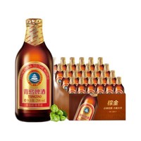 青岛啤酒 小棕金 296ml*24瓶