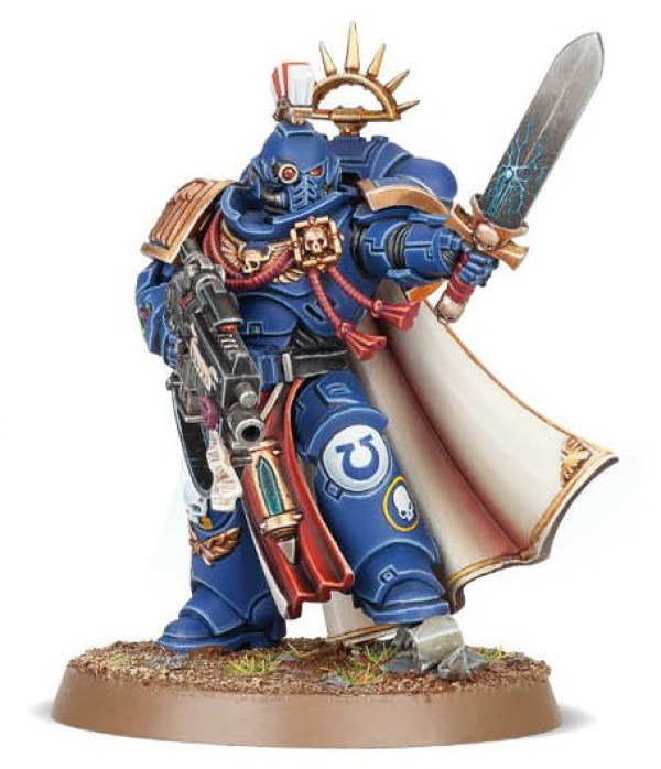 joytoy暗源战锤40k极限战士原铸连长赛多尼克斯可动模型