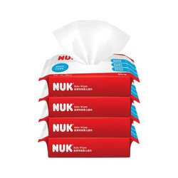 NUK 儿童超厚特柔湿巾 80片*4包