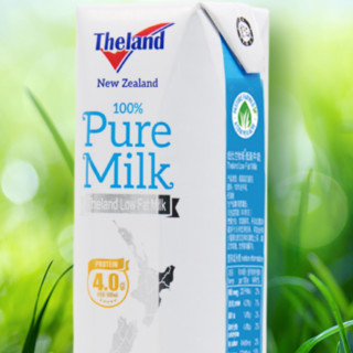 Theland 纽仕兰 4.0g低脂牛奶 250ml*3盒