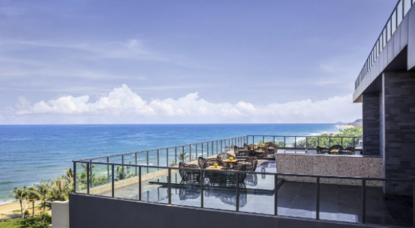 海南香水湾富力万豪度假酒店 南楼豪华园/海景房1晚套餐(含早餐 2晚连