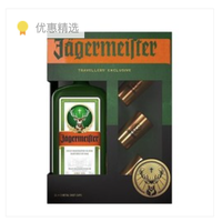 Jagermeister 野格 利口酒 35%vol 1L 礼盒装