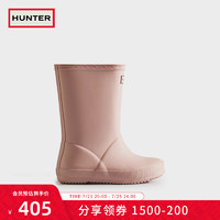 Hunter Boots Hunter英国轻巧小童靴哑光多色防水防滑男女儿童雨鞋高筒宝宝雨靴