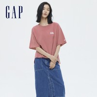 Gap 盖璞 女士圆领短袖T恤 698851