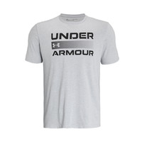 UNDER ARMOUR 安德玛 Team Issue 男子运动T恤 1370952-012 灰色 S