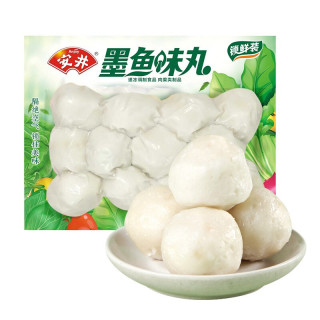 安井锁鲜装仿墨鱼丸240g火锅食材火锅鱼丸