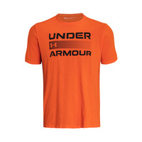 UNDER ARMOUR 安德玛 Team Issue 男子运动T恤 1370952-851 橙色 M