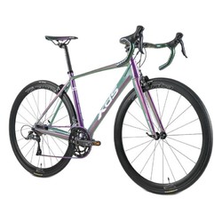 XDS 喜德盛 公路自行车RC500运动健身进阶型禧玛诺16速X6铝合金 变色龙紫/白700C*510