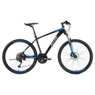 XDS 喜德盛 逐日 600 山地自行车 黑蓝色 26英寸 27速 17英寸车架禧玛诺版