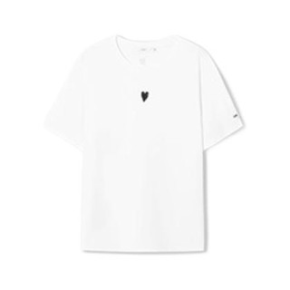 eifini 伊芙丽 女士圆领短袖T恤 1C5901881 本白色 S