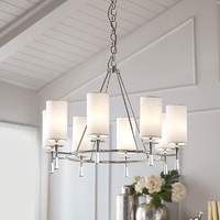 HARBOR HOUSE 美式家居客厅装饰灯具简约六头吊灯经典八头吊灯Enya