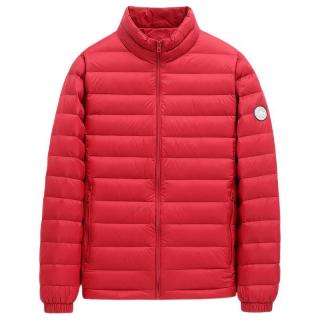 snowflying 雪中飞 男士立领羽绒服 x00143285f 红色 185/100a