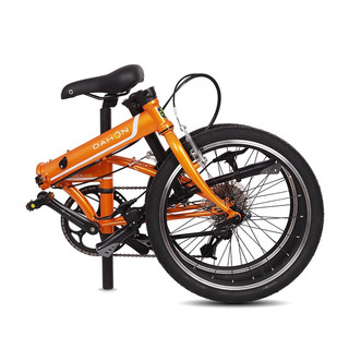 DAHON 大行 P8 折叠自行车 KAC082 丽面橙 20寸 8速 青春版