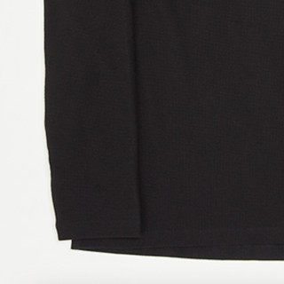 三夫 山之道系列 男士长袖T恤 21401 矿物黑 XL