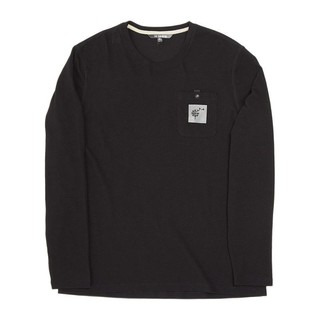 三夫 山之道系列 男士长袖T恤 21401 矿物黑 XL