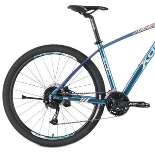 XDS 喜德盛 英雄 600 山地自行车 镭光蓝紫色 27.5英寸 27速 17寸车架