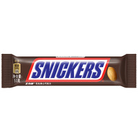 SNICKERS 士力架 花生夹心巧克力 51g