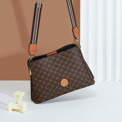 montagut梦特娇经典老花女包单肩包包女斜挎包包大容量时尚女包
