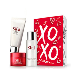 SK-II 新年限定套盒（洗面奶20g+清莹露30ml+面霜15g）