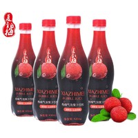 Xiazhimei 夏至梅 杨梅果汁 430ml*4瓶