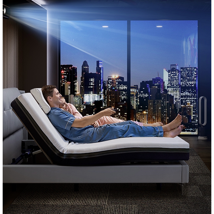 cheers 芝华仕 z018 现代简约多功能智能床 180*200cm