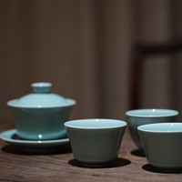 YANXUAN 网易严选 千年龙泉瓷茶具套组 朱砂胎粉青釉
