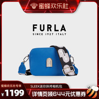 线上专享FURLA芙拉SLEEK 迷你女式牛皮斜挎相机包