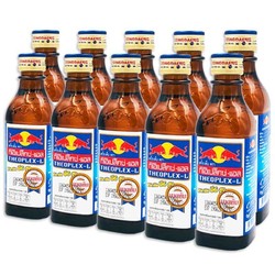 Red Bull 红牛 泰国进口红牛维生素功能饮料玻璃10瓶装*100ml