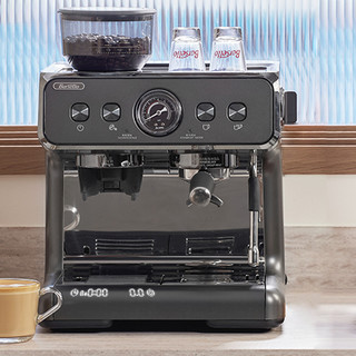 Barsetto BAE02S 半自动咖啡机 石墨黑