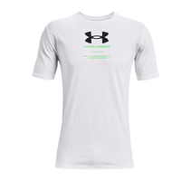 UNDER ARMOUR 安德玛 Engineered 男子运动T恤 1366443-100 白色 M