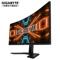 GIGABYTE 技嘉 AORUS G34WQC 34英寸VA曲面显示器（3440 x 1440、1500R、144Hz、90%DCI-P3、HDR400）
