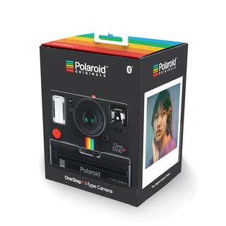 宝丽来（Polaroid）Onestep+拍立得 经典胶片彩虹机 一次成像相机 白色
