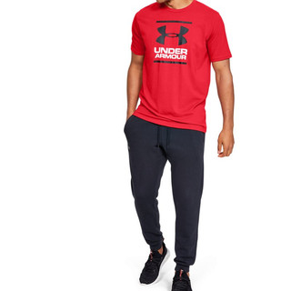 UNDER ARMOUR 安德玛 Gl Foundation 男子运动T恤 1326849-602 红色 XL