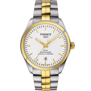 TISSOT 天梭 PR100系列 39毫米石英腕表 T101.451.22.031.00