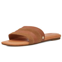 UGG 瑞维拉系列 女士拖鞋 1128644 栗色 36