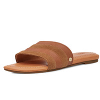 UGG 瑞维拉系列 女士拖鞋 1128644 栗色 37
