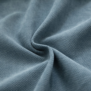 SOONIER 雪尼尔 纯色遮光窗帘 柔和蓝 3.0*7m-3.7*7m