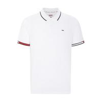 TOMMY HILFIGER 汤米·希尔费格 男士短袖POLO衫 13405 白色 M