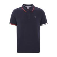 TOMMY HILFIGER 汤米·希尔费格 男士短袖POLO衫 13405 深藏青 M