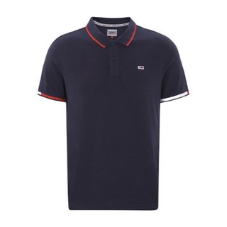 TOMMY HILFIGER 汤米·希尔费格 男士短袖POLO衫 13405 深藏青 S